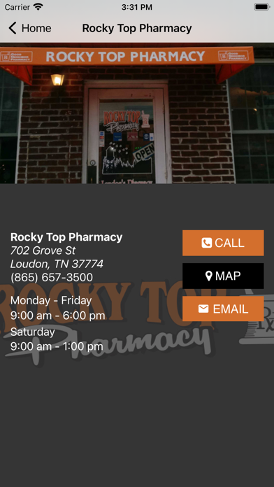 Rocky Top Pharmacy Screenshot