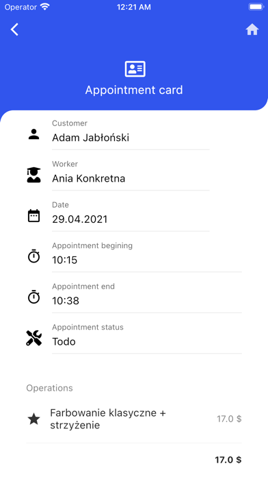 Verdetto - Rezerwuj wizyty Screenshot