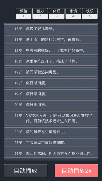 重来人生-模拟人生路