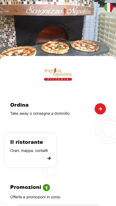 Scugnizzo Napoletano Pizzeria Screenshot