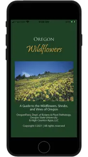 oregon wildflowers iphone screenshot 1