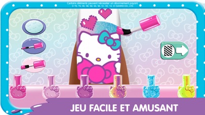 Screenshot #2 pour Salon de manucure Hello Kitty