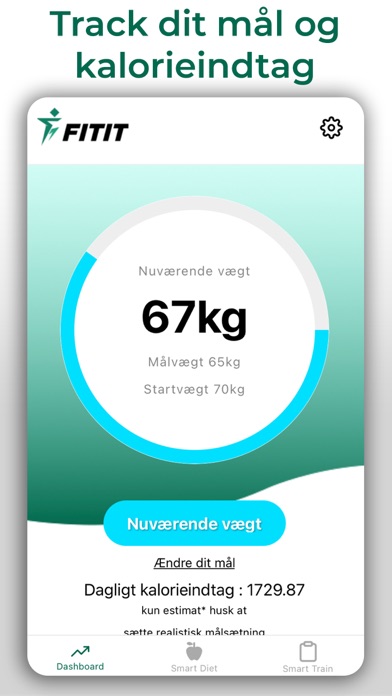 FITIT - Kost og træning Screenshot