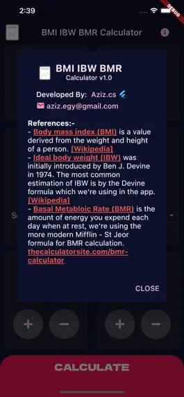Game screenshot BMI IBW Calculator hack