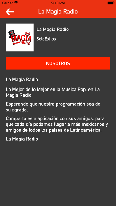 La Magia Radio Screenshot