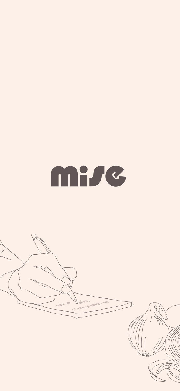 Mise A minimalist recipe box