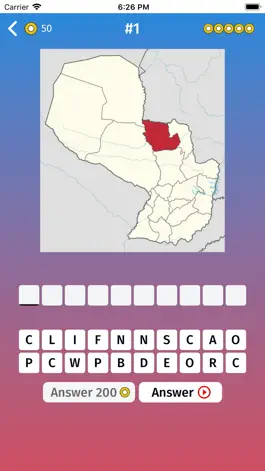 Game screenshot Paraguay: Departments Map Quiz mod apk