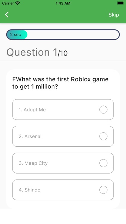 Robux Codes Gold Cards Quiz on the App Store