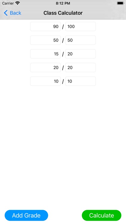 Grade Calc - GPA, Grades screenshot-3