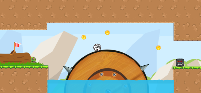 Bossy Ball 4 - Red Ball Game