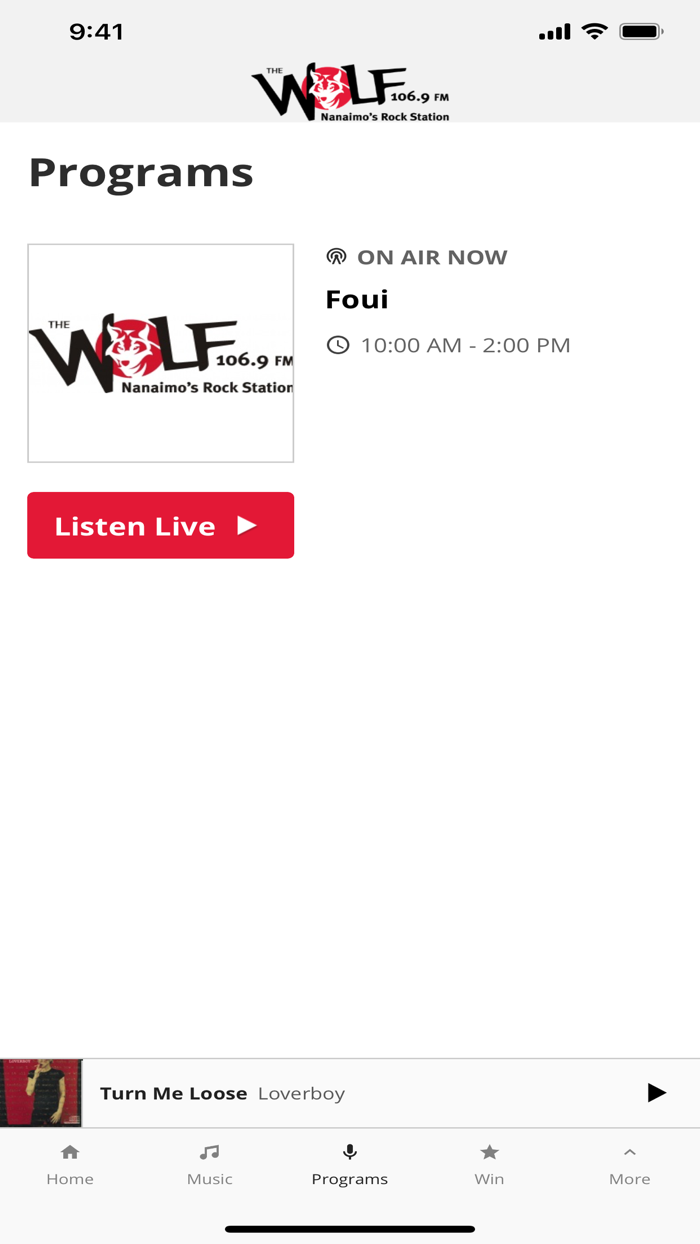 106.9 The Wolf - Nanaimo