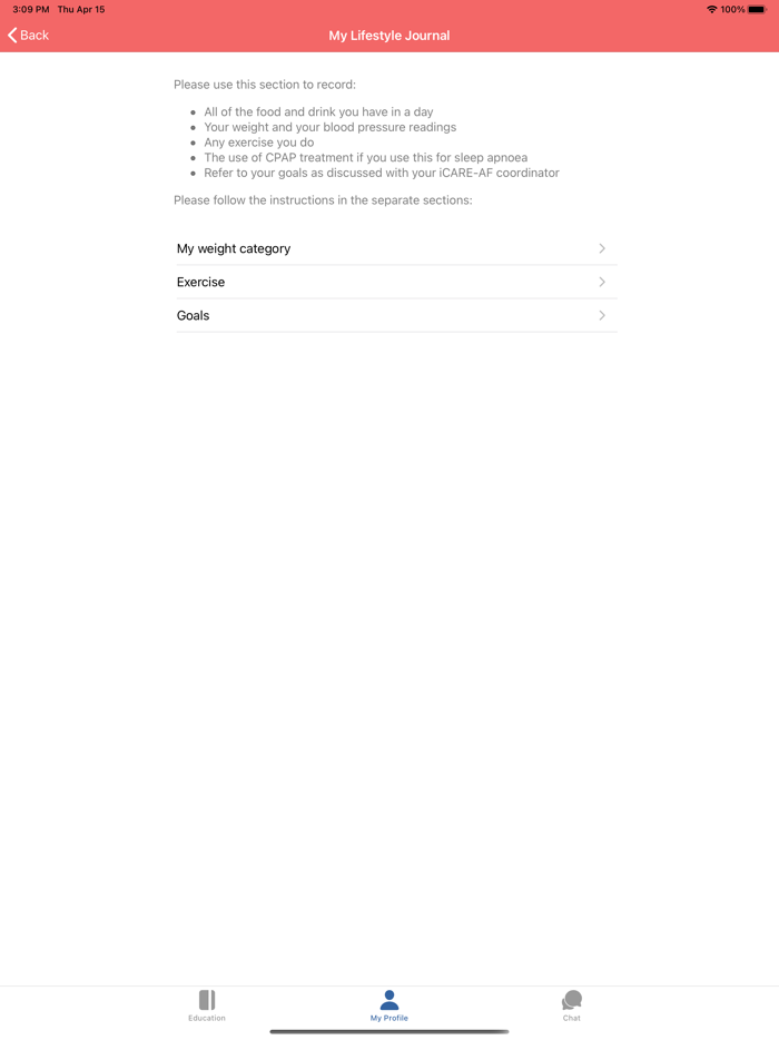 University of Adelaide iCareAF