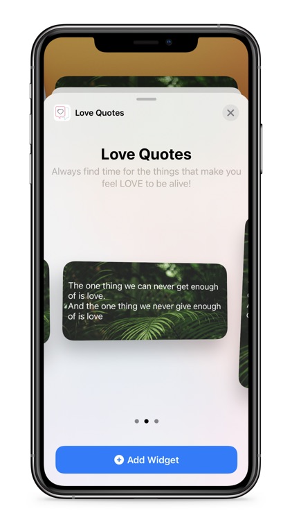 Love Quotes Widget screenshot-3