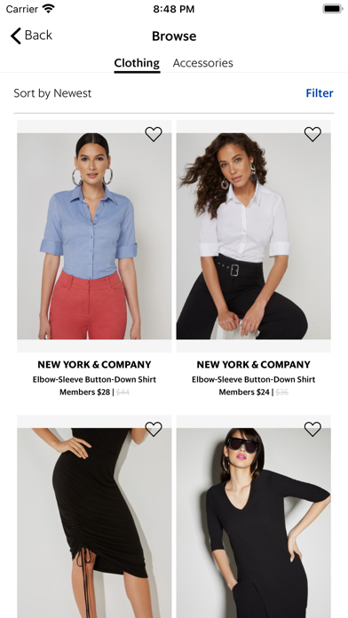 New York & Company Closet Screenshot