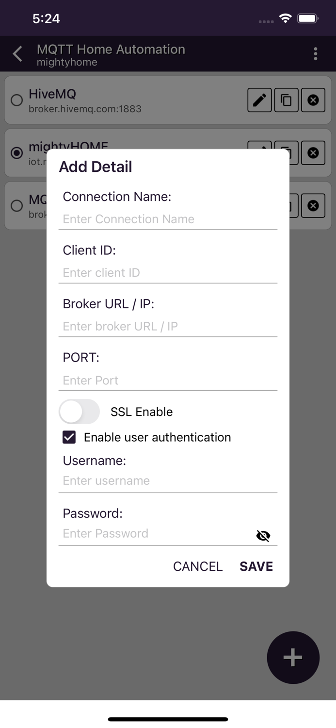 MQTT Home Automation