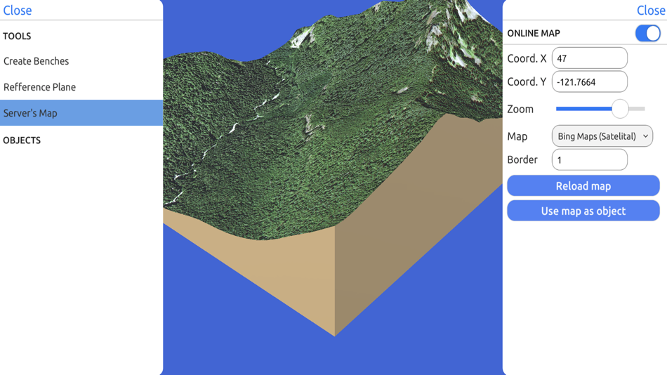 #1. 3D GIS Digital Elevation Model (iOS) 由: Andres Narvaez