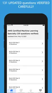 aws certified machine learning iphone screenshot 1