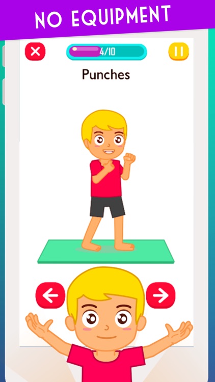 Exercise for Kids at home screenshot-5