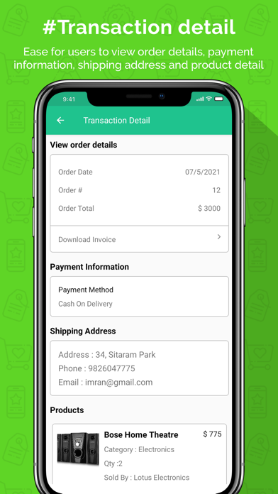 MRetailShop Screenshot