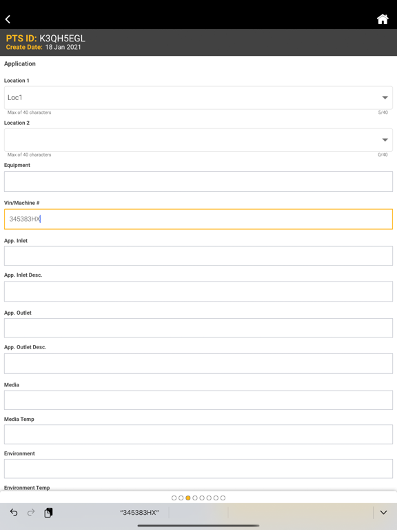 PTS Mobile iPad screenshot 6 - Business app