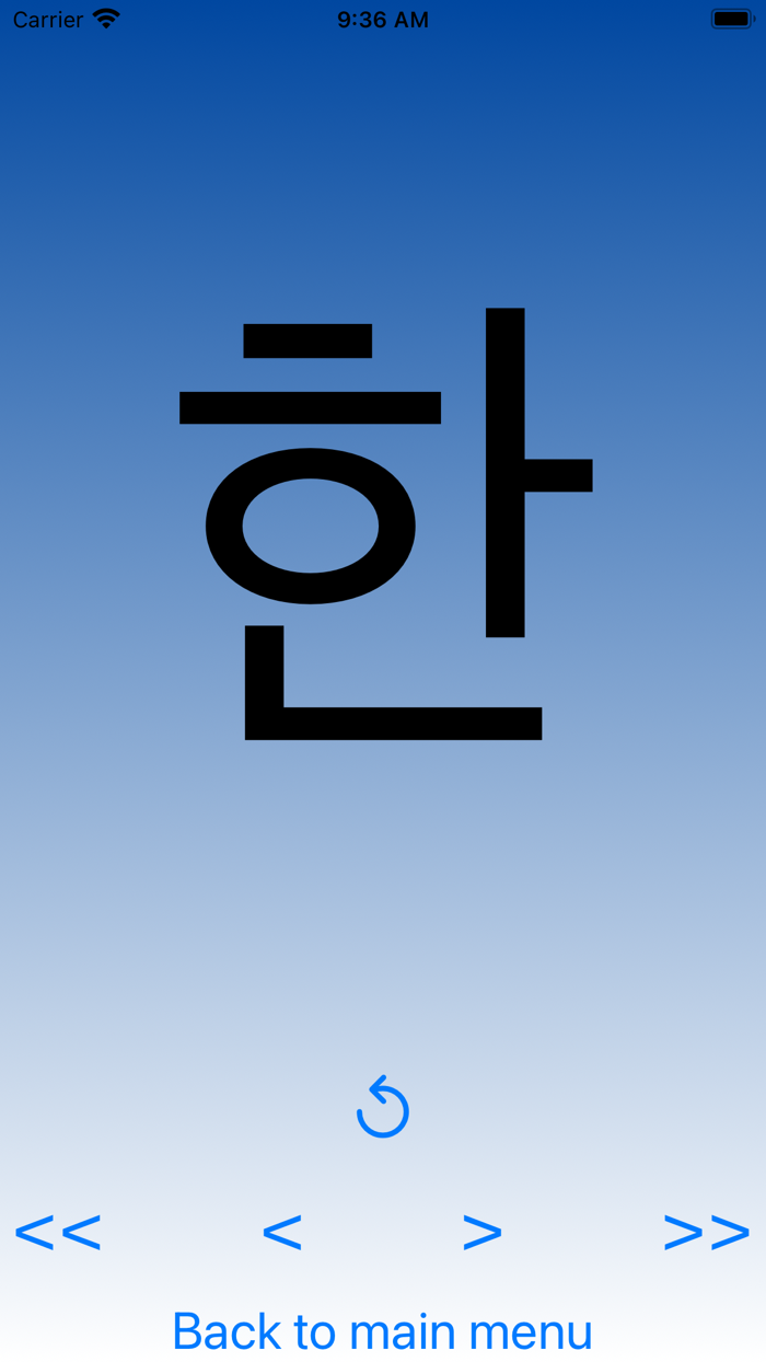 Hangul Alphabet