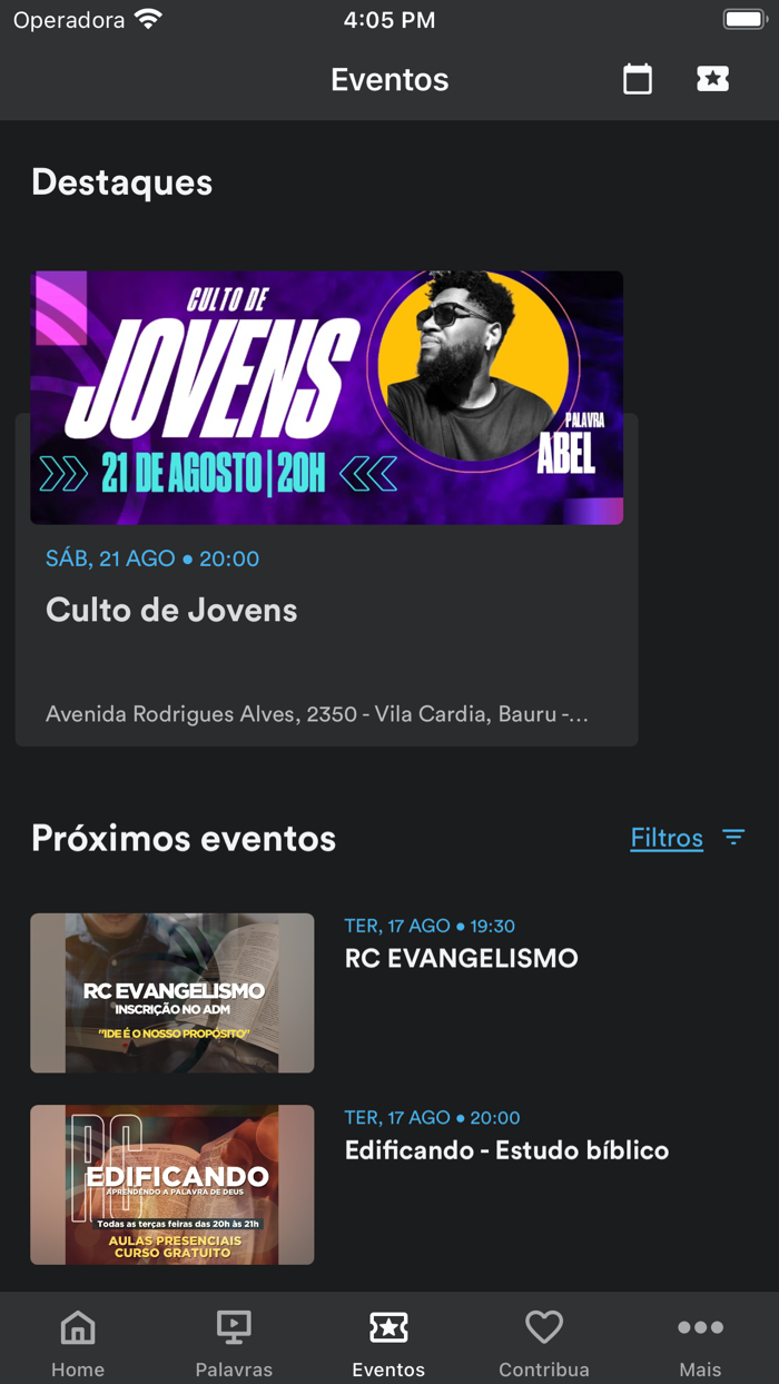 Igreja Rasgando os Céus