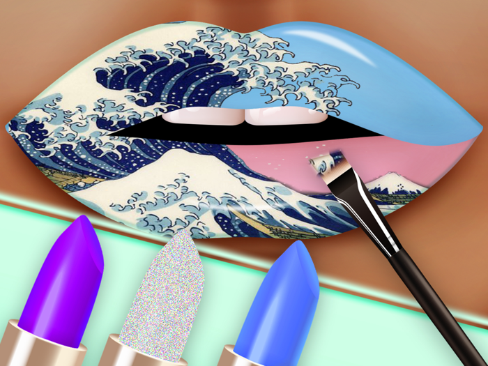 Lip Art Lipstick Makeup