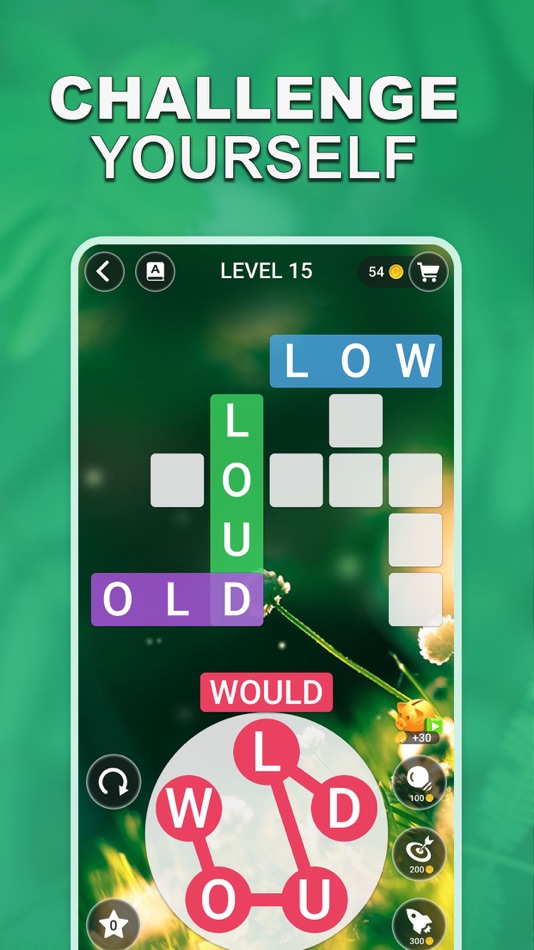 #8. Word Rainbow Crossword (iOS) By: Kiwi Fun HK Limited