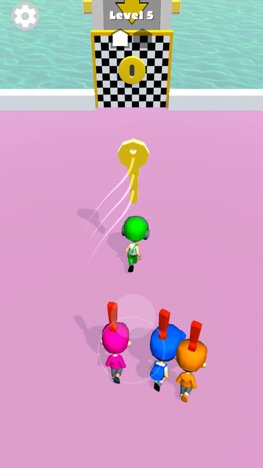 #4. Find the Key 3D (iOS) Podle: Clap Clap Games