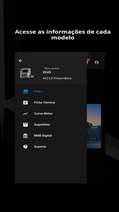 TruckInfo Screenshot