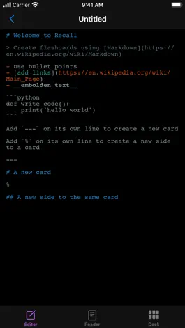 Game screenshot Recall Flashcards hack