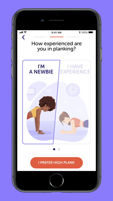 Plank Workout for Women Screenshot