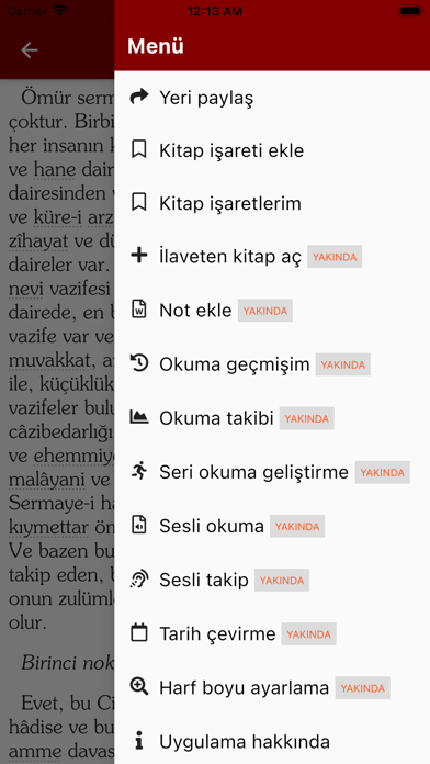 Risale-i Nur Kitaplığı Screenshot