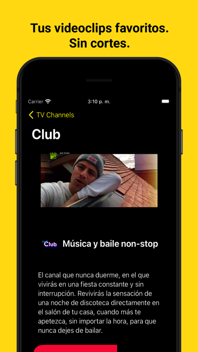 Screenshot #1 pour TopMusicTV