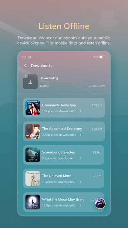 Wehear - Audiobooks & Fiction screenshot-4