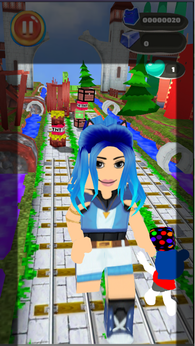 Funneh Crazy skyblock:runner Screenshot