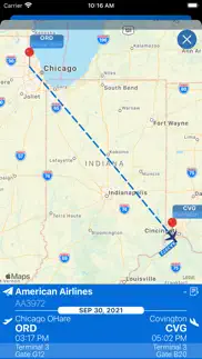 cincinnati airport cvg + radar iphone screenshot 3