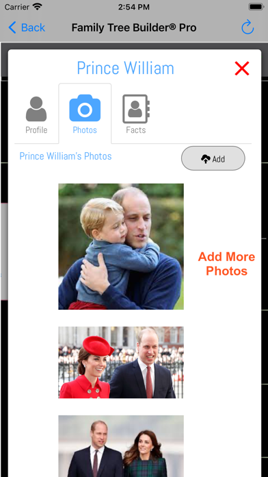 Family Tree Builder Pro Screenshot