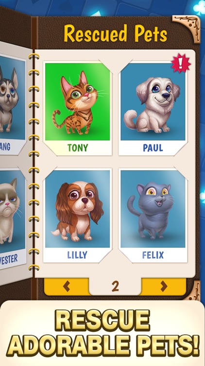Solitaire Pets Adventure screenshot-4