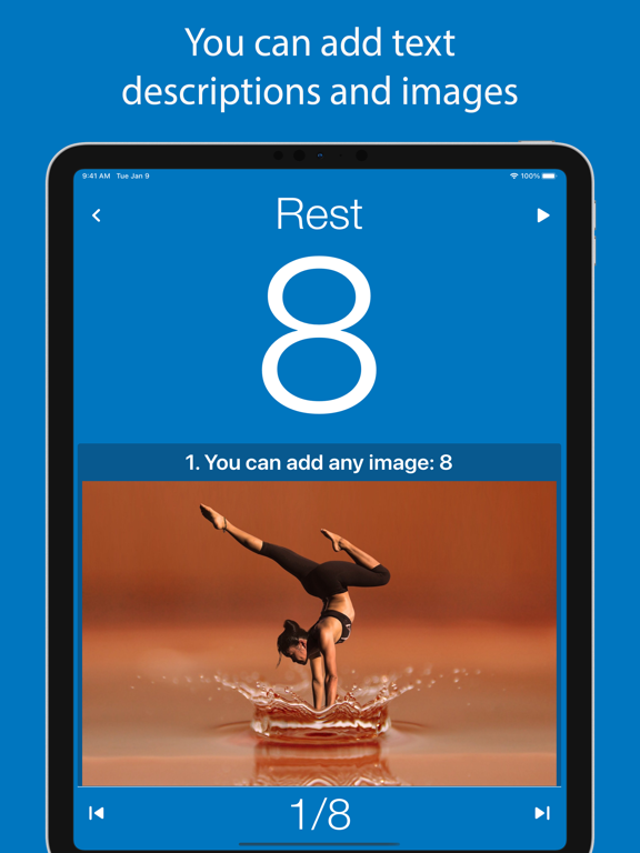 Screenshot #6 pour Tabata Timer: Interval Timer.