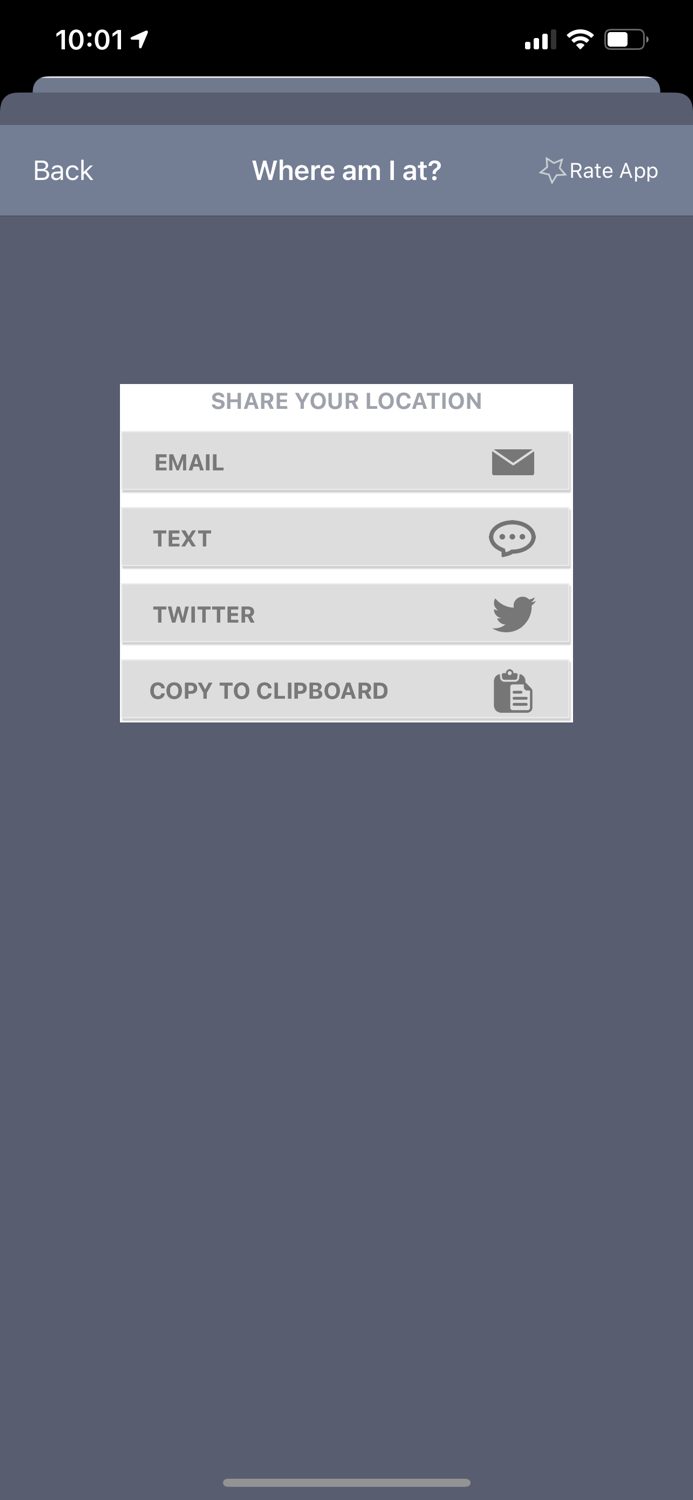 Where Am I At - GPS Maps App