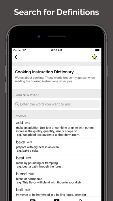 Topical Dictionary Screenshot