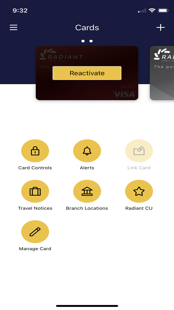 Radiant Card Manager