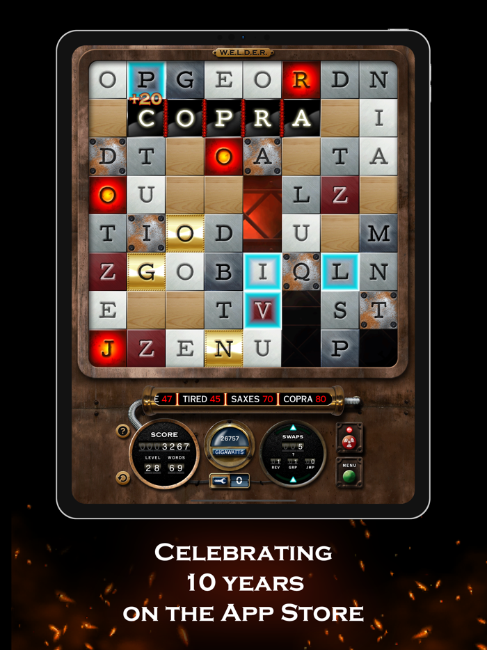 W.E.L.D.E.R. - word game