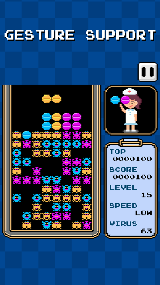 #2. Dr. Virus - 8 bit Version (iOS) Podle: Quang Duc Vu