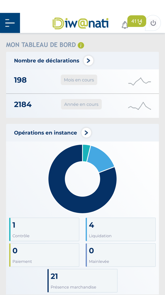 #2. Diw@nati (iOS) 由: ADMINISTRATION DES DOUANES ET IMPÔTS INDIRECTS