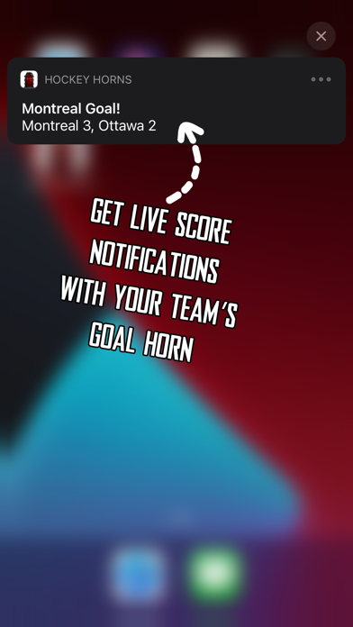 Hockey Horns Live Screenshot