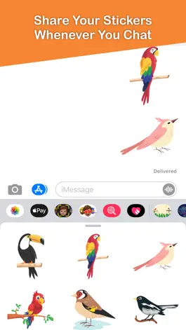 Game screenshot Bird Stickers! hack