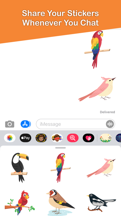 Bird Stickers! Screenshot