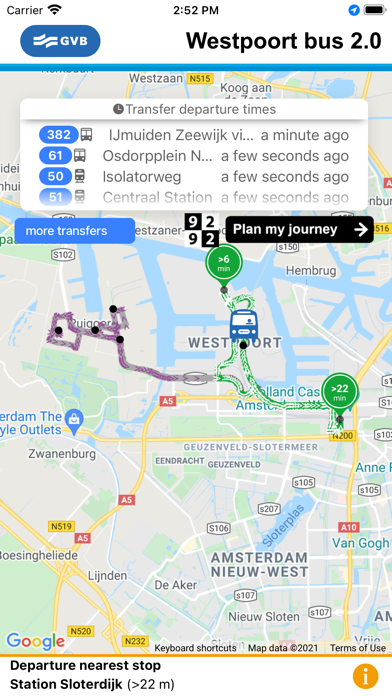 Westpoort bus 2.0 Screenshot